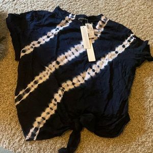 NWT olivaceous navy tie dye t shirt